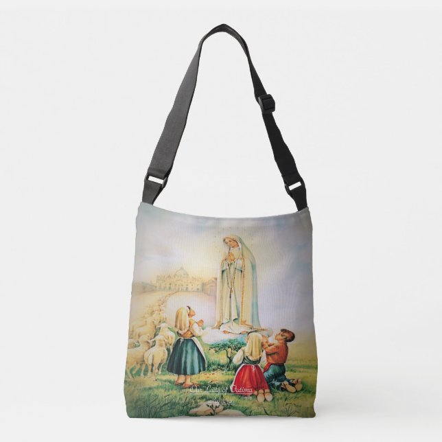 Our Lady of Fatima 1917 Crossbody Bag (Front)