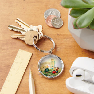 Our Lady of Fatima 1917 Keychain