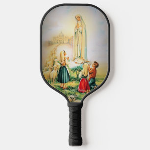 Our Lady of Fatima 1917 Pickleball Paddle