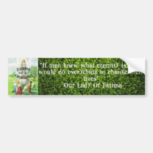 Our Lady of Fatima Bumper Sticker