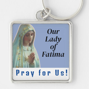 Our Lady of Fatima Keychain