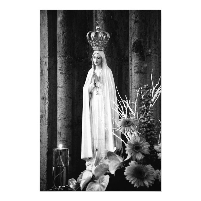 Our Lady of Fatima Photo Print (Front)