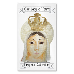 Our Lady of Fatima Prayer Magnet