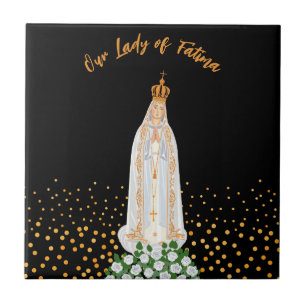 Our Lady of Fatima Procession of Candles Tile