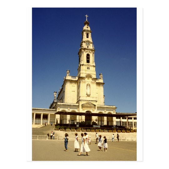 Our Lady of Fatima shrine, Lisbon Portugal Postcard