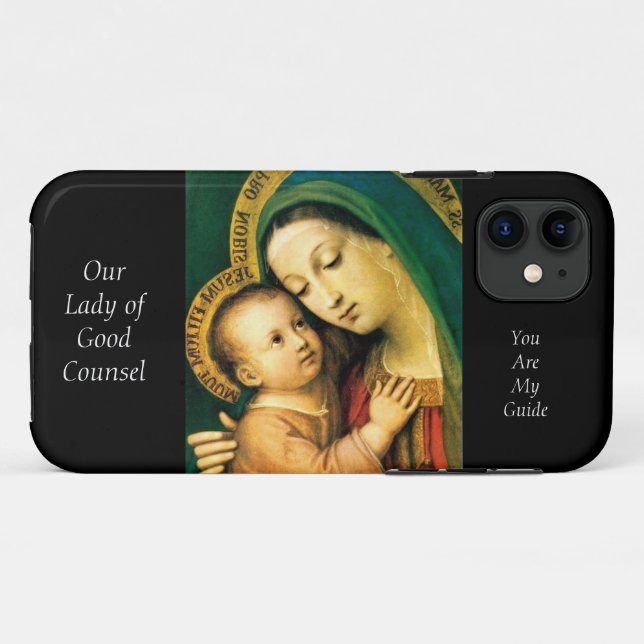 Our Lady Of Good Counsel Case-Mate iPhone Case (Back (Horizontal))
