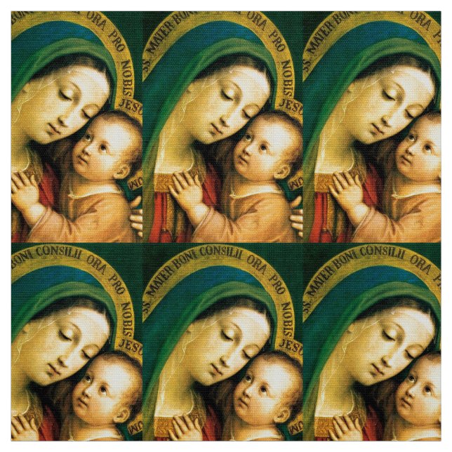 Our Lady Of Good Counsel Fabric (Swatch)