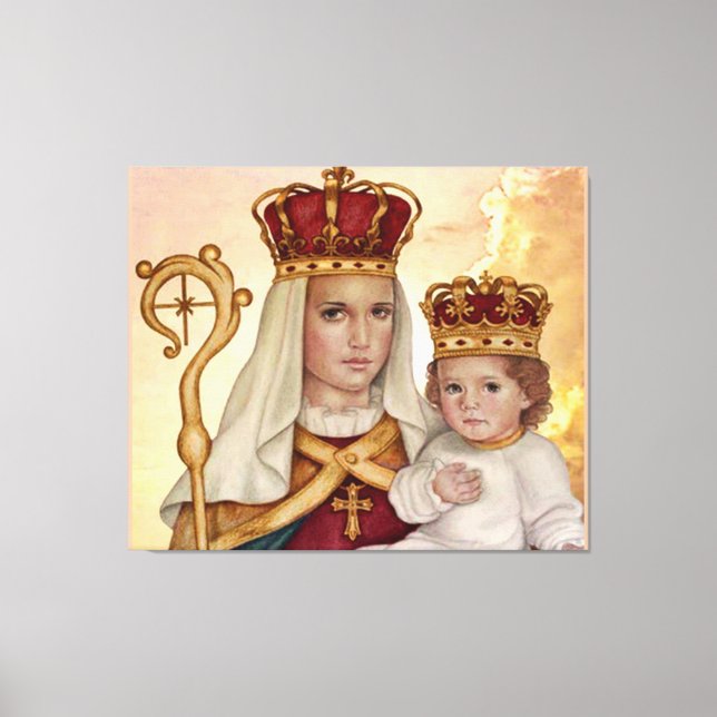 Our Lady of Good Success Canvas Print (Front)