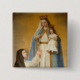 Our Lady of Good Success Mary Large 3" Button
