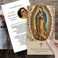 Our Lady of Guadalupe 5 Spanish Prayer Cards