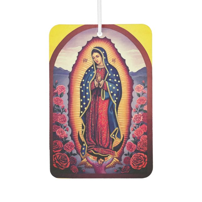 Our Lady of Guadalupe Air Freshener (Front)