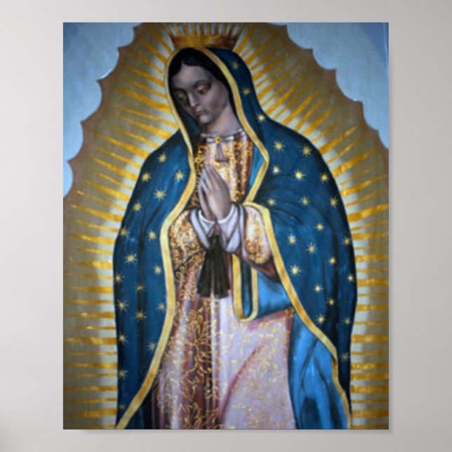 Our Lady Of Guadalupe Art Poster (Front)