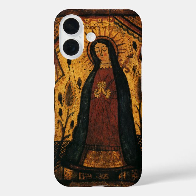 Our Lady of Guadalupe by Pedro Antonio Fresquis Case-Mate iPhone Case (Back)