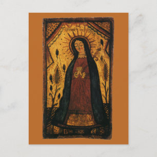 Our Lady of Guadalupe by Pedro Antonio Fresquis Postcard