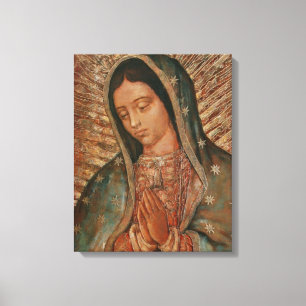 our lady of guadalupe canvas print