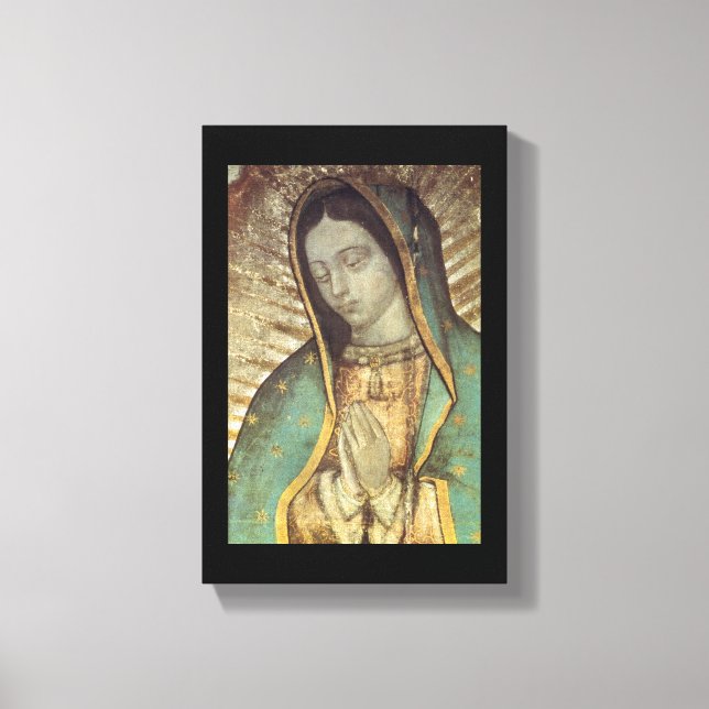 Our Lady Of Guadalupe Canvas Print (Front)