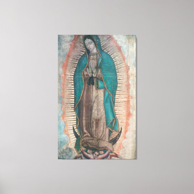 Our Lady of Guadalupe Canvas Print (Front)