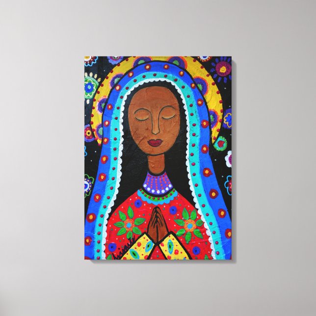 Our  Lady of Guadalupe Canvas Print (Front)