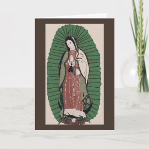 Our Lady of Guadalupe Card