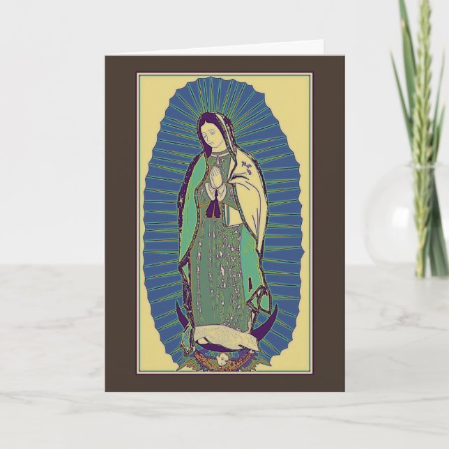 Our Lady of Guadalupe Card (Front)