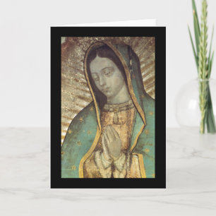 OUR LADY OF GUADALUPE CARD