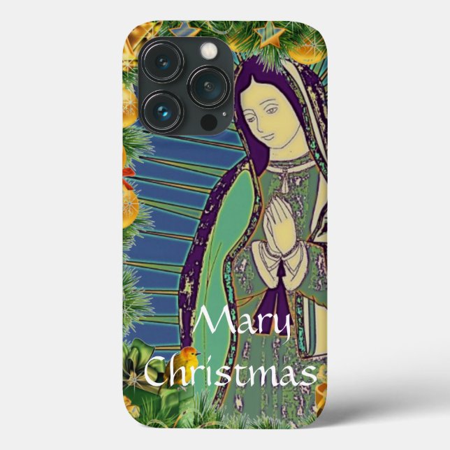 Our Lady Of Guadalupe Christmas Case-Mate iPh iPhone Case (Back)