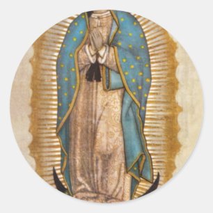 Our Lady Of Guadalupe Classic Round Sticker
