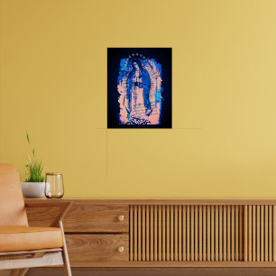 Our Lady of Guadalupe Collage  Poster