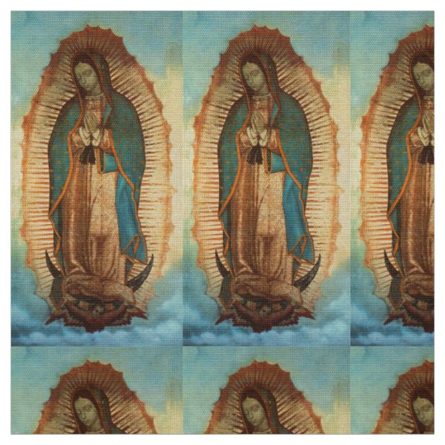 Our Lady Of Guadalupe Fabric (Swatch)