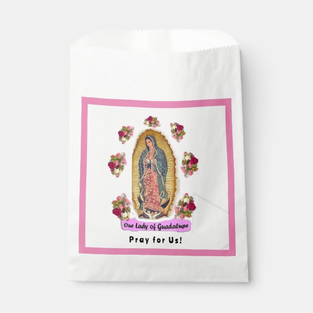 Our Lady of Guadalupe Favour Bag (Front)