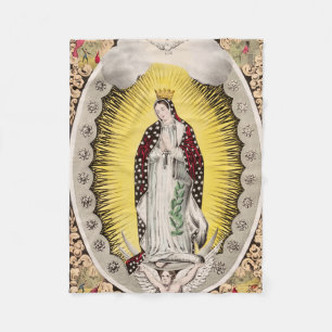 Our Lady of Guadalupe Fleece Blanket