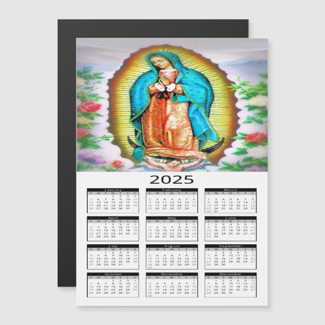 Our Lady of Guadalupe Floral (Front/Back)