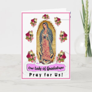 Our Lady of Guadalupe Folded Greeting Card