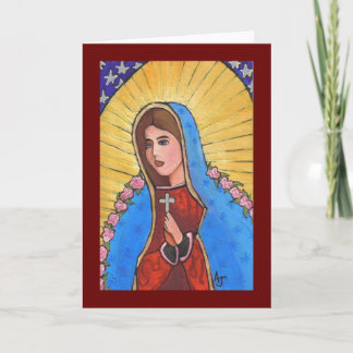 Our Lady of Guadalupe - greeting card