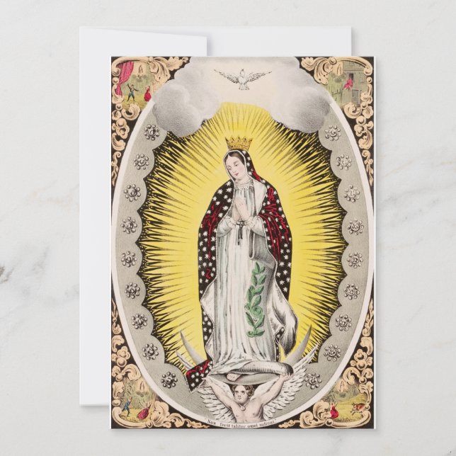 Our Lady of Guadalupe Invitation (Front)