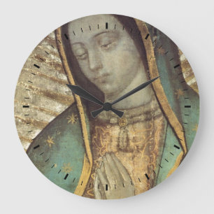 Our Lady Of Guadalupe Large Clock