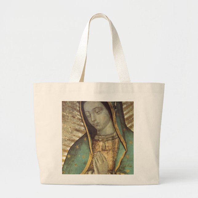 OUR LADY OF GUADALUPE LARGE TOTE BAG (Front)