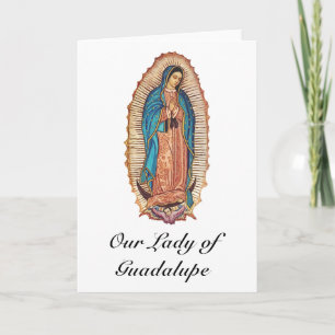 Our Lady of Guadalupe Miraculous Tilma Fine Art Card