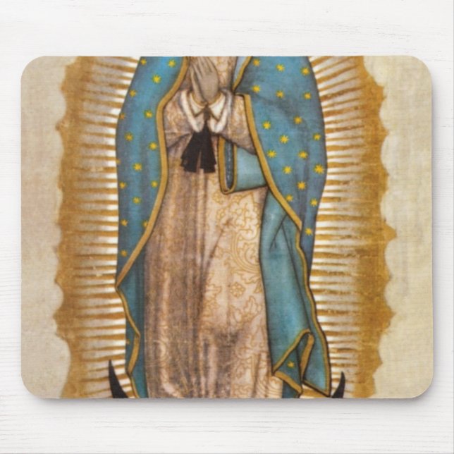 Our Lady Of Guadalupe Mouse Pad (Front)
