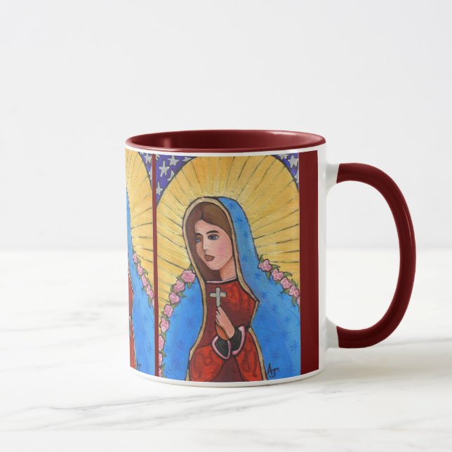 Our Lady of Guadalupe - mug (ringer) (Right)