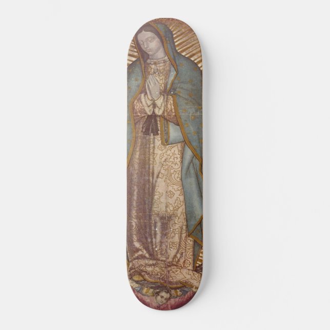 Our Lady of Guadalupe (Nuestra Señora) (Virgen) Skateboard (Front)