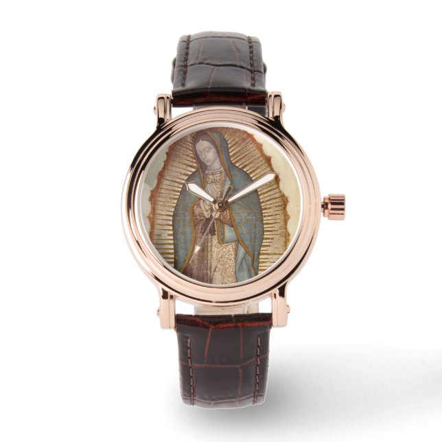 Our Lady of Guadalupe (Nuestra Señora) (Virgen) Watch (Front)