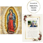 Our Lady of Guadalupe Photo Memorial Prayer Card  