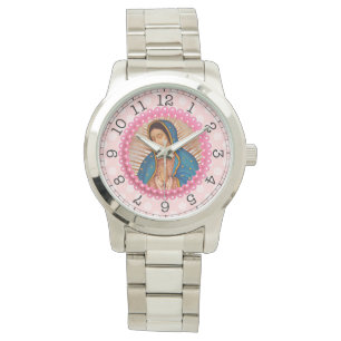 Our Lady of Guadalupe Pink Roses  Watch