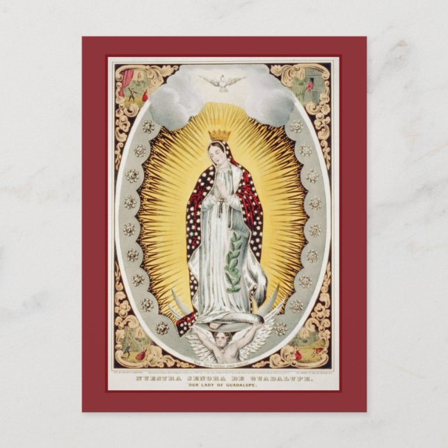 Our Lady of Guadalupe Postcard (Front)
