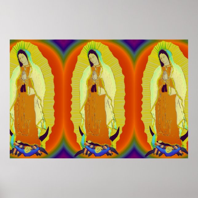 our lady of guadalupe poster (Front)