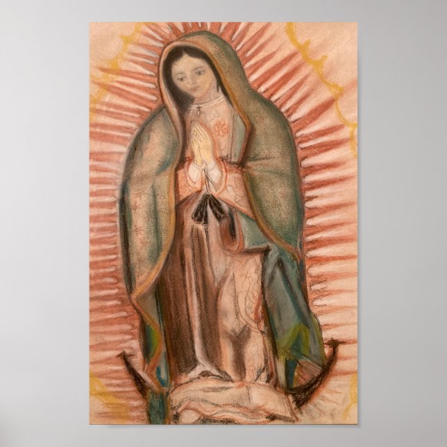Our Lady of Guadalupe Poster Custom Design (Front)