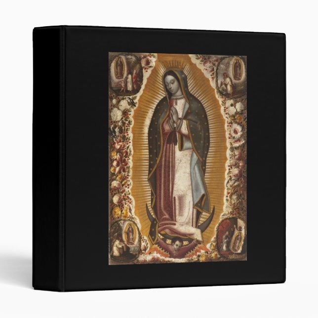 OUR LADY OF GUADALUPE PRAY FOR US BINDER (Front/Spine)