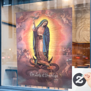 Our Lady of Guadalupe Rev12 Window Cling