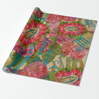 Our Lady of Guadalupe & Roses Wrapping Paper